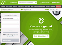 Tablet Screenshot of ao.nl