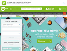 Tablet Screenshot of ao.com